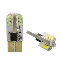 1.5 Watts - 12 Volts - T10 Led Bulb - white - D10.5*26mm - T10-24L-W - AZLED